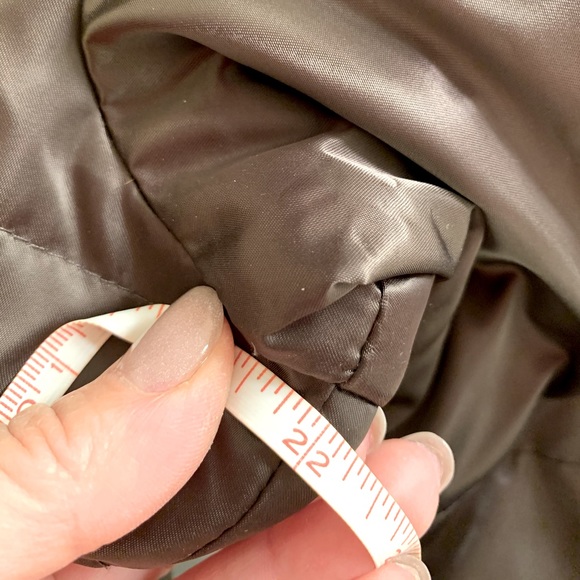 Platinum 🤎 Fox Fur Down Long Winter Coat - Picture 13 of 16